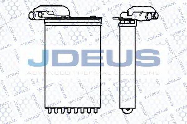 JDEUS 223V10 Теплообмінник, опалення салону