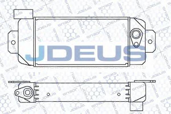 JDEUS 411M33 масляний радіатор, моторне масло