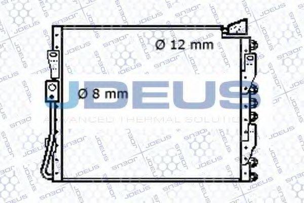 JDEUS 702M04 Конденсатор, кондиціонер