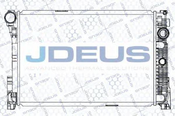 JDEUS 017M52 Радіатор, охолодження двигуна