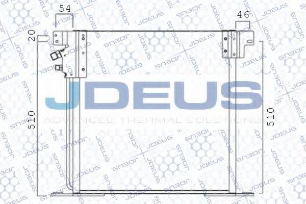 JDEUS 717B25 Конденсатор, кондиціонер