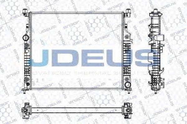 JDEUS RA0170940 Радіатор, охолодження двигуна