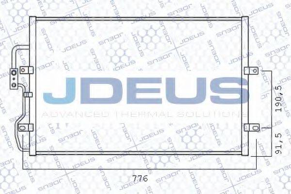 JDEUS 721M23 Конденсатор, кондиціонер