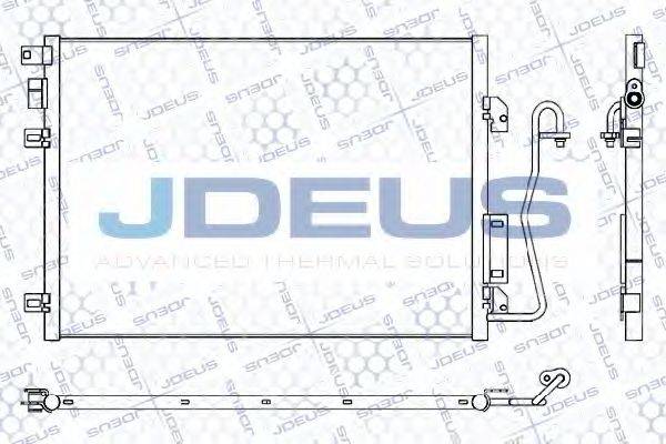 JDEUS 723M72 Конденсатор, кондиціонер