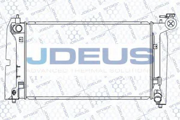 JDEUS 028M57 Радіатор, охолодження двигуна