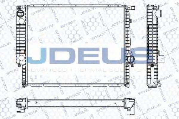 JDEUS RA0050150 Радіатор, охолодження двигуна