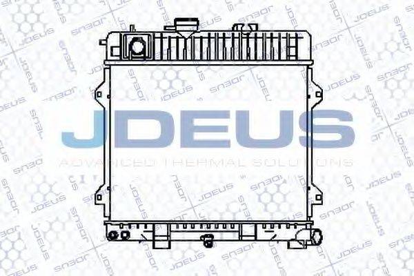 JDEUS RA0050200 Радіатор, охолодження двигуна