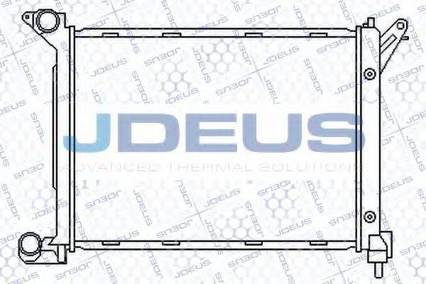 JDEUS 070M02 Радіатор, охолодження двигуна