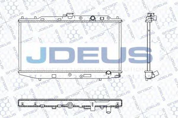 JDEUS RA0130010 Радіатор, охолодження двигуна