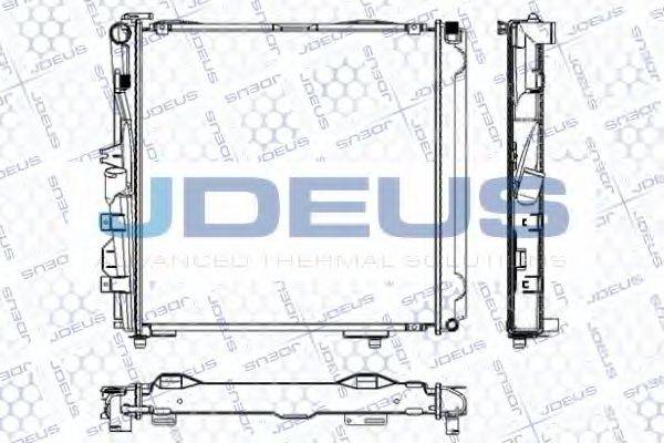 JDEUS RA0170530 Радіатор, охолодження двигуна