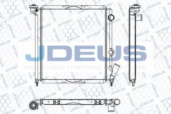 JDEUS RA0230061 Радіатор, охолодження двигуна