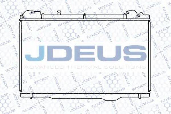 JDEUS RA0230510 Радіатор, охолодження двигуна