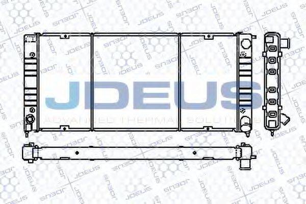 JDEUS RA0300041 Радіатор, охолодження двигуна