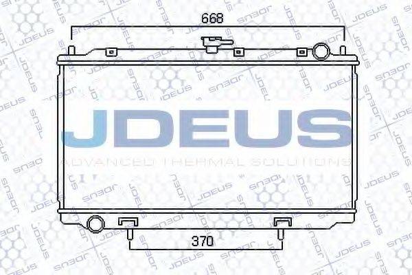 JDEUS 019M26 Радіатор, охолодження двигуна