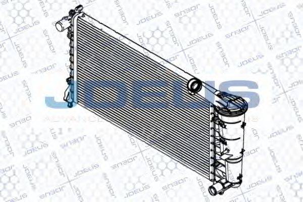 JDEUS RA0360140 Радіатор, охолодження двигуна