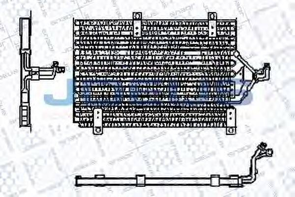 JDEUS RA7000030 Конденсатор, кондиціонер