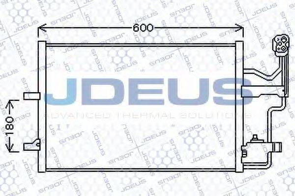 JDEUS 716M30 Конденсатор, кондиціонер