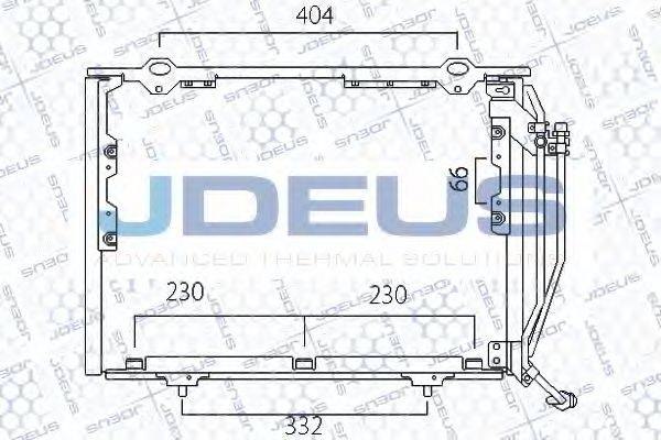 JDEUS 717M33 Конденсатор, кондиціонер