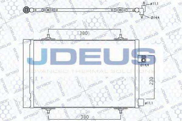 JDEUS 721M52 Конденсатор, кондиціонер