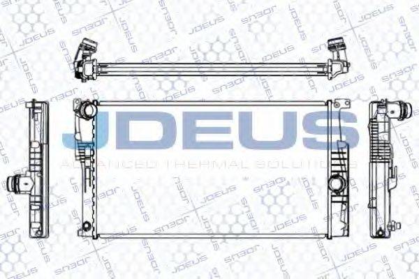 JDEUS 005M30 Радіатор, охолодження двигуна