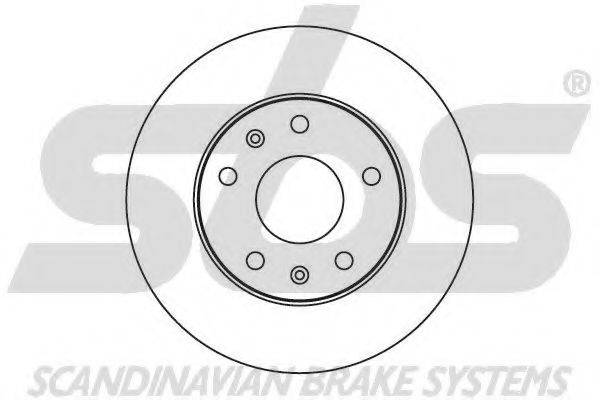 SBS 1815204014 гальмівний диск