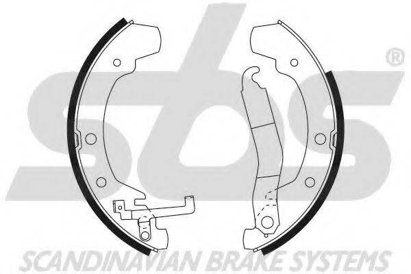SBS 18492747295 Комплект гальмівних колодок