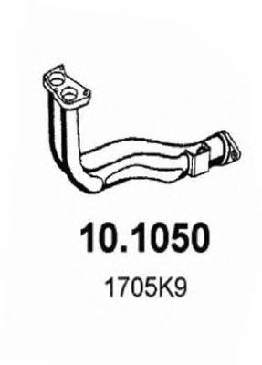 ASSO 101050 Труба вихлопного газу