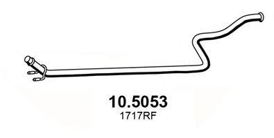 ASSO 105053 Труба вихлопного газу