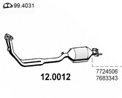 ASSO 120012 Каталізатор