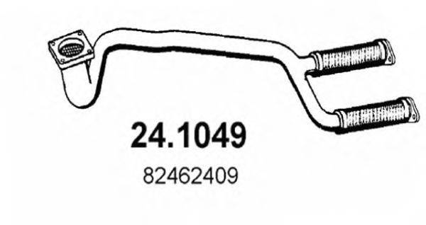 ASSO 241049 Труба вихлопного газу