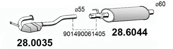 ASSO 280035 Каталізатор