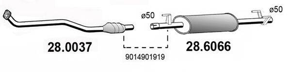 ASSO 280037 Каталізатор