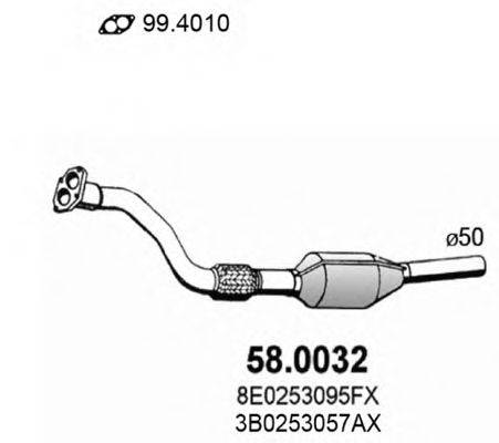 ASSO 580032 Каталізатор