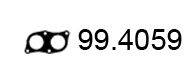 ASSO 994059 Прокладка, труба вихлопного газу