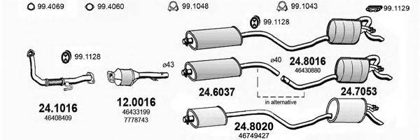 ASSO ART2894 Система випуску ОГ