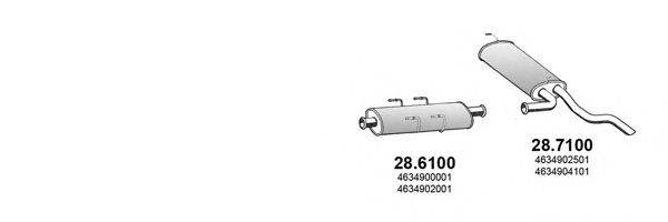 ASSO ART2958 Система випуску ОГ