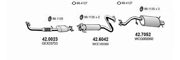 ASSO ART2218 Система випуску ОГ