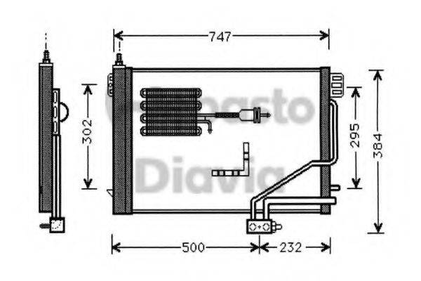 WEBASTO 82D0226112MA Конденсатор, кондиціонер