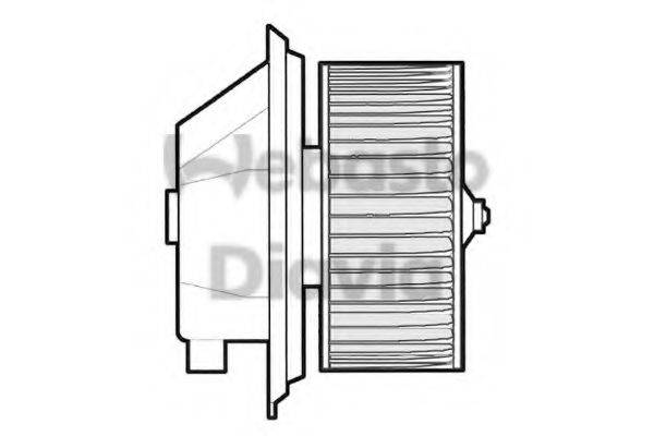 WEBASTO 82D0546023MA Вентилятор салону