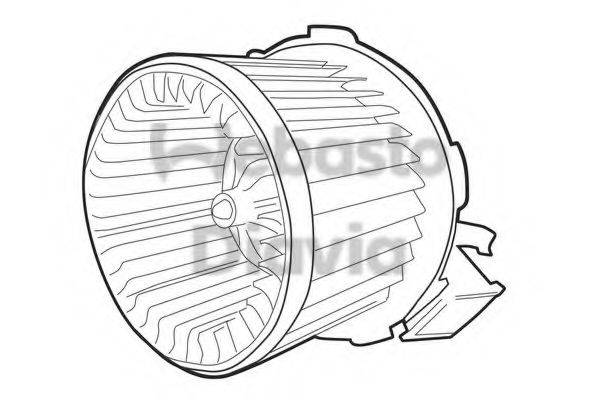 WEBASTO 82D0546043MA Вентилятор салону
