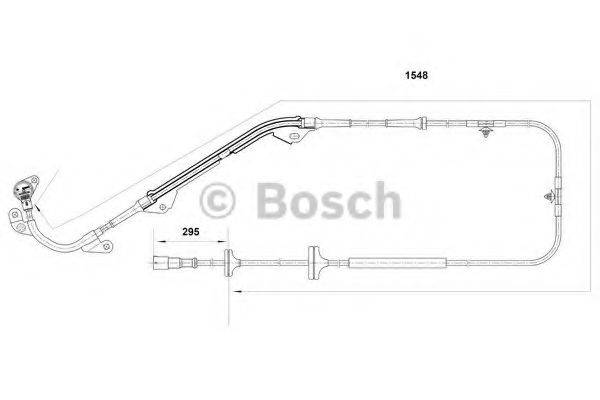 BOSCH 0265006106 Датчик, частота обертання колеса