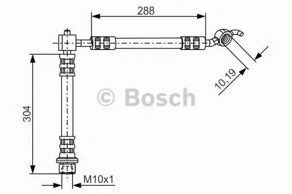 BOSCH 1987476358 Гальмівний шланг