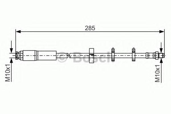BOSCH 1987476428 Гальмівний шланг