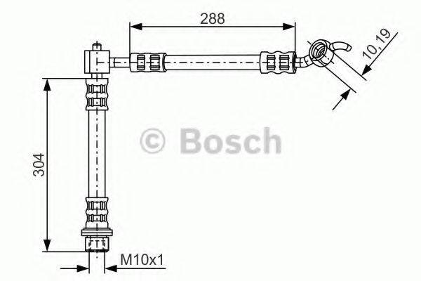 BOSCH 1987476452 Гальмівний шланг