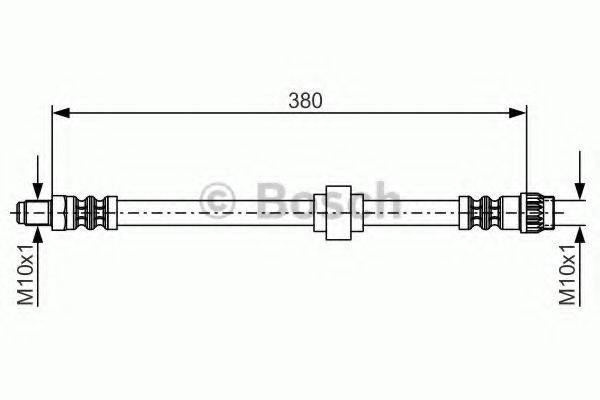 BOSCH 1987476700 Гальмівний шланг