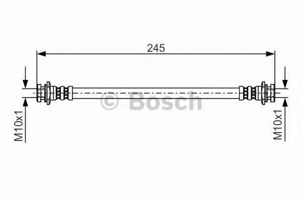 BOSCH 1987476969 Гальмівний шланг