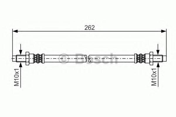 BOSCH 1987481203 Гальмівний шланг
