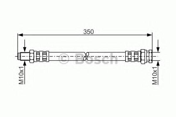 BOSCH 1987481311 Гальмівний шланг