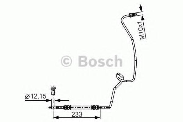 BOSCH 1987481338 Гальмівний шланг