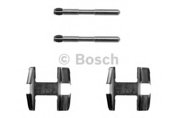 BOSCH 1987474000 Комплектуючі, колодки дискового гальма